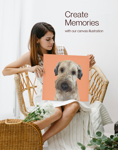 Personalized Pet Portrait | Canvas Print